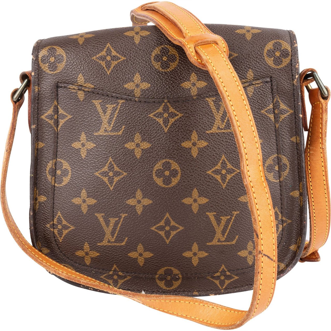 Louis Vuitton Louis Vuitton Monogram Canvas Saint Cloud PM Crossbody Bag Bruin