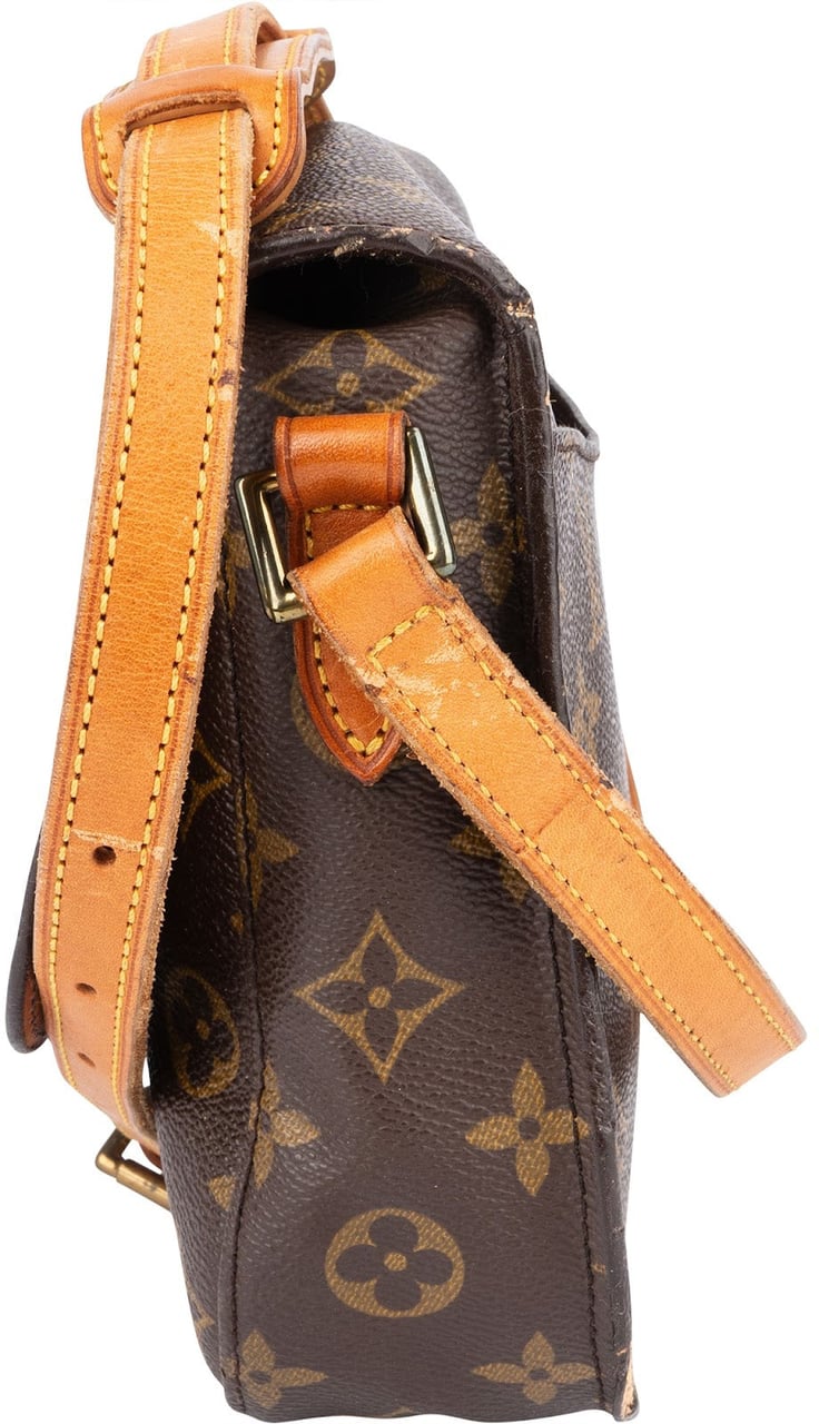 Louis Vuitton Louis Vuitton Monogram Canvas Saint Cloud PM Crossbody Bag Bruin