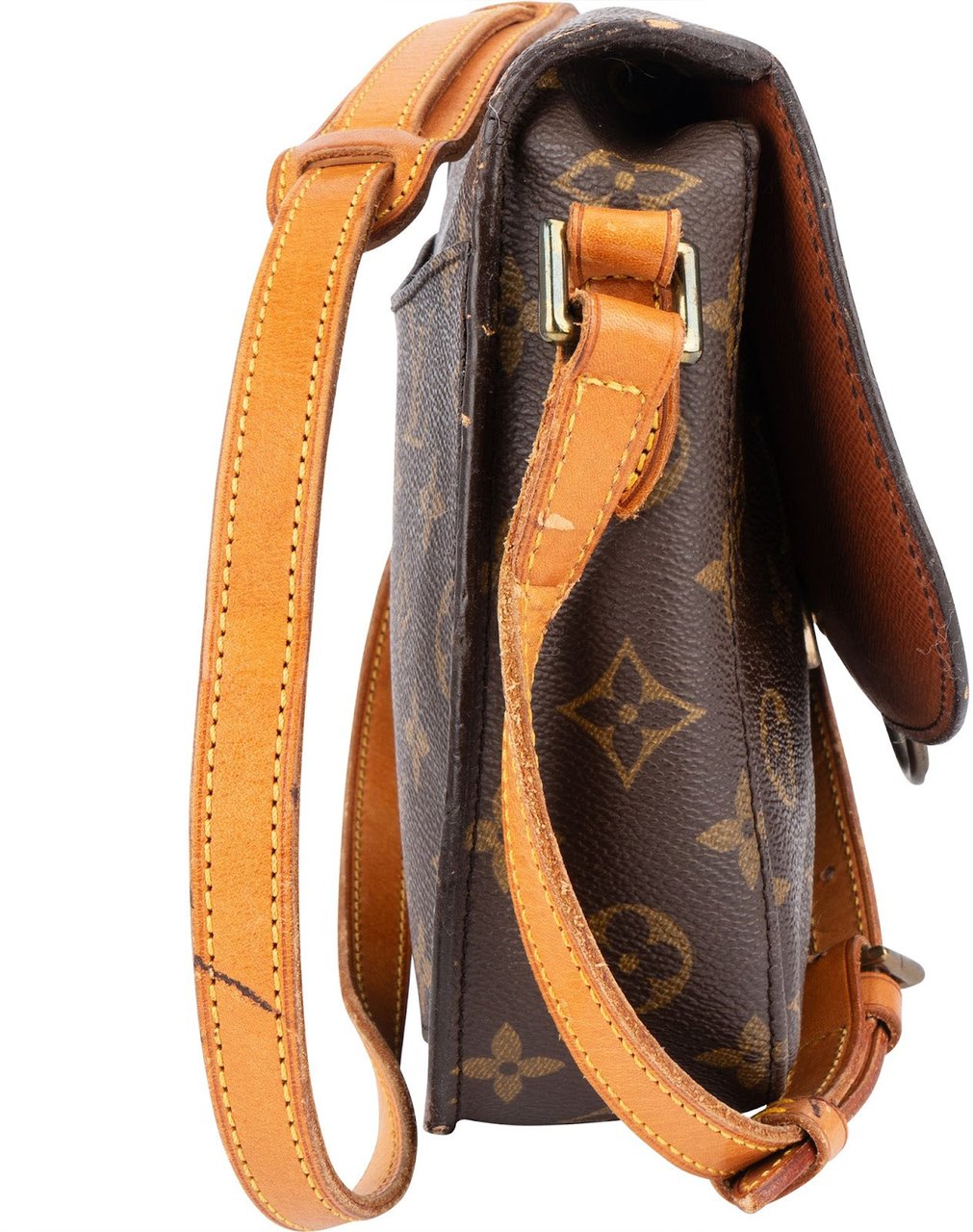 Louis Vuitton Louis Vuitton Monogram Canvas Saint Cloud PM Crossbody Bag Bruin