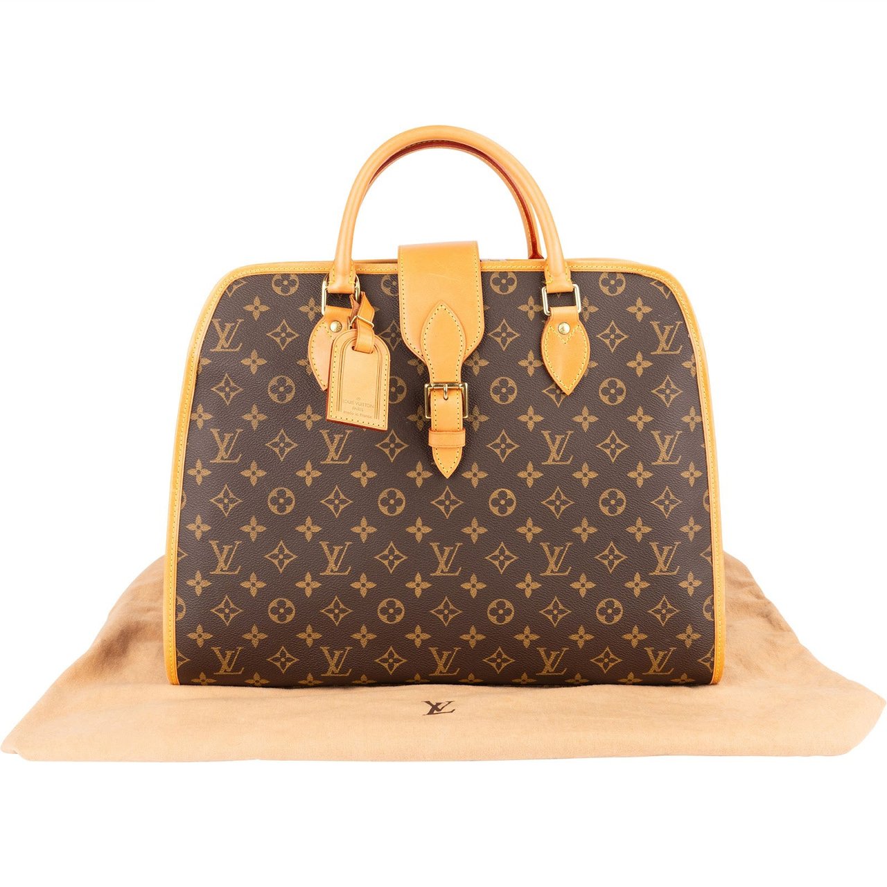 Louis Vuitton Louis Vuitton Monogram Canvas Rivoli Handbag Bruin
