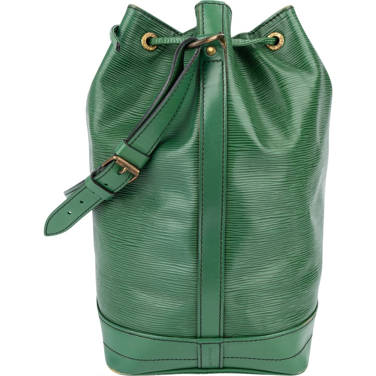 Louis Vuitton Louis Vuitton Green Epi Leather Sac Noé Grande Shoulder Bag Groen