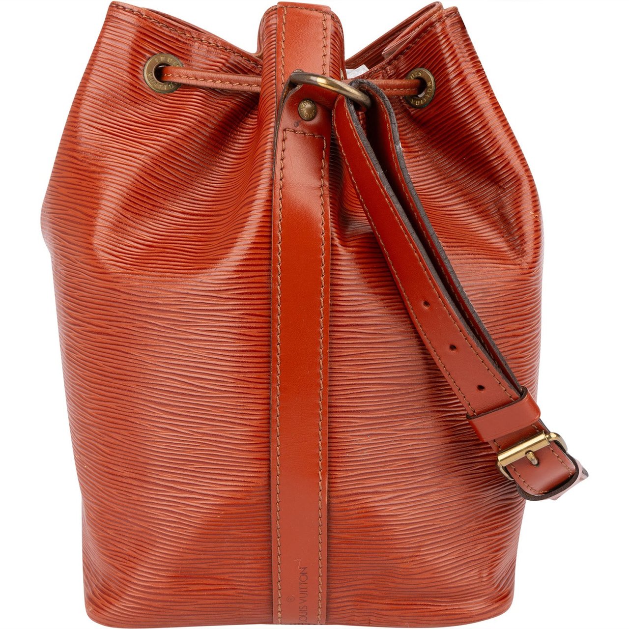 Louis Vuitton Louis Vuitton Cognac Epi Leather Sac Noé Petit Shoulder Bag Bruin