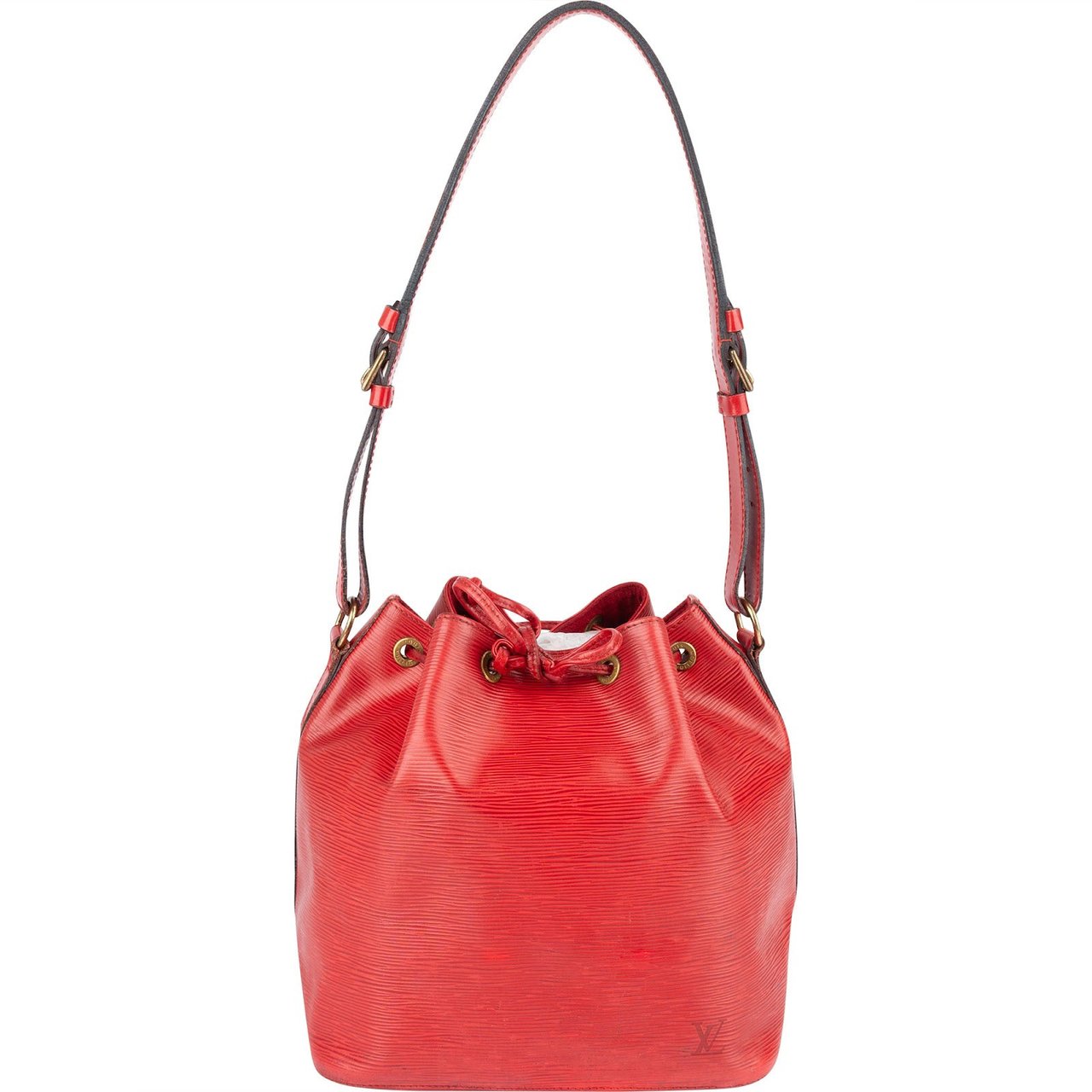 Louis Vuitton Louis Vuitton Red Epi Leather Sac Noé Petit Shoulder Bag Rood