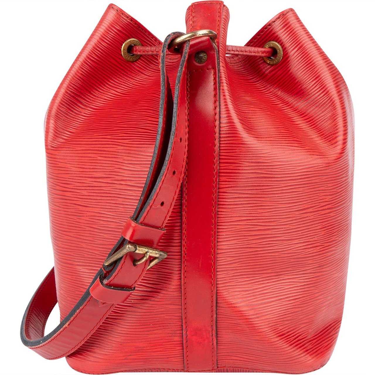 Louis Vuitton Louis Vuitton Red Epi Leather Sac Noé Petit Shoulder Bag Rood
