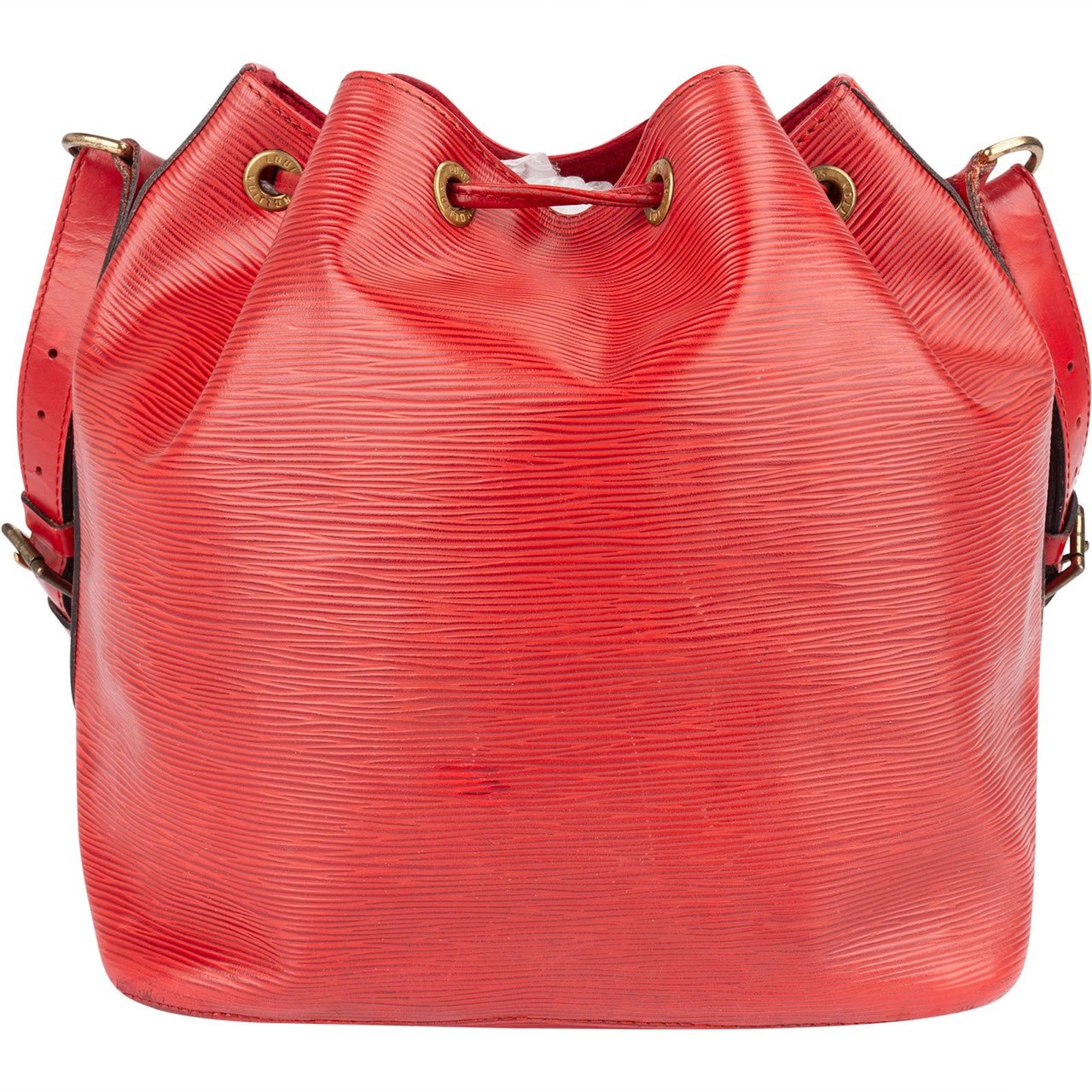 Louis Vuitton Louis Vuitton Red Epi Leather Sac Noé Petit Shoulder Bag Rood