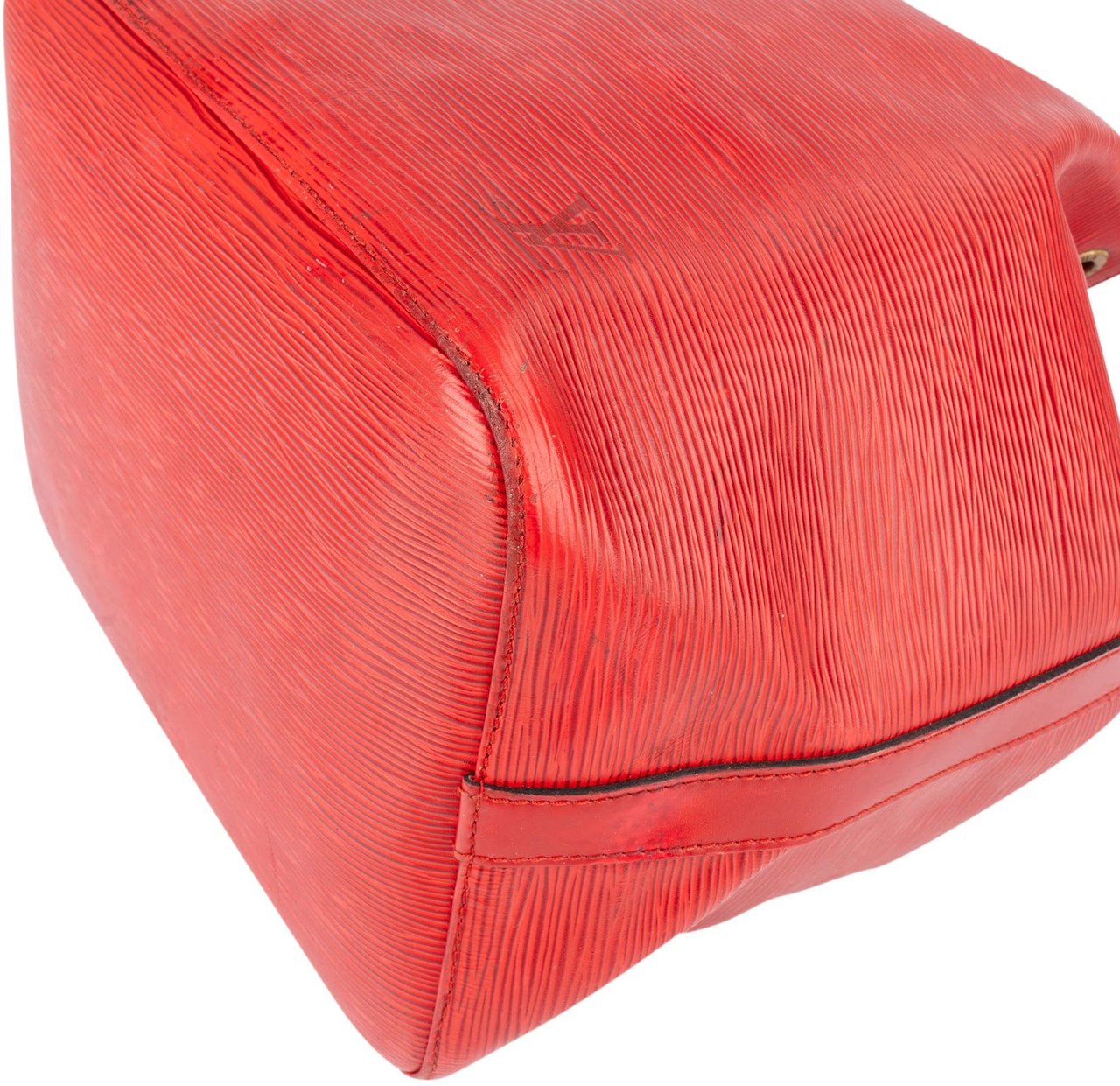 Louis Vuitton Louis Vuitton Red Epi Leather Sac Noé Petit Shoulder Bag Rood