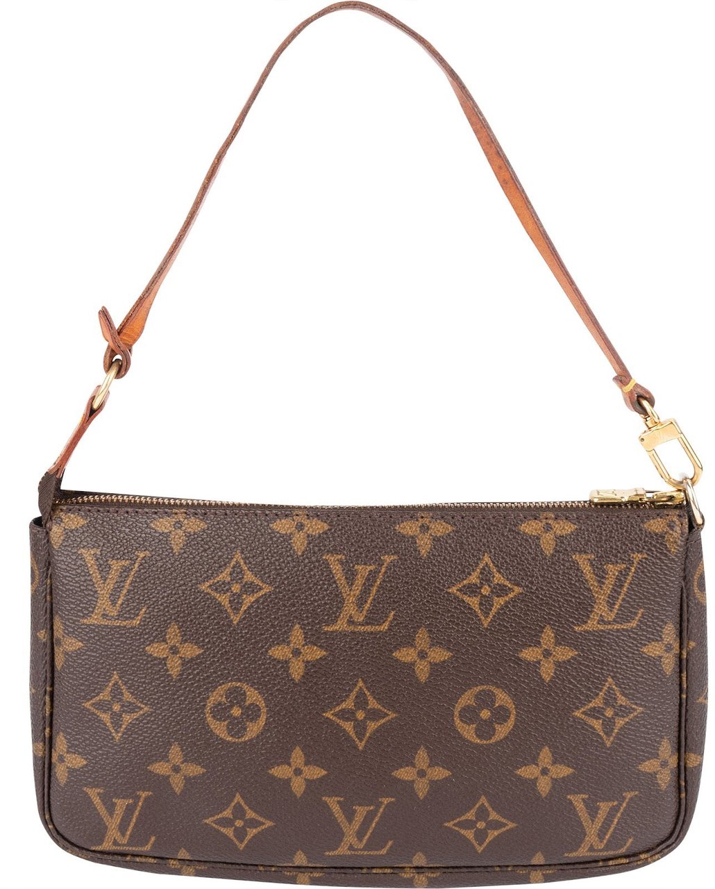 Louis Vuitton Louis Vuitton Monogram Canvas Pochette Accessoires Handbag Bruin