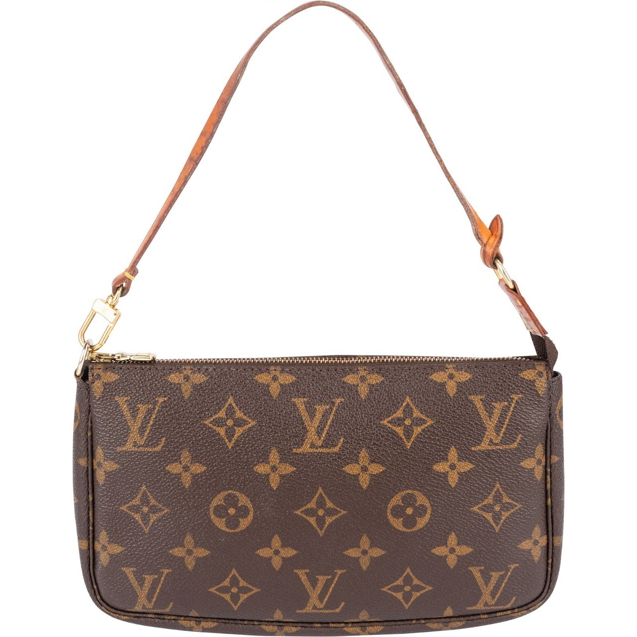 Louis Vuitton Louis Vuitton Monogram Canvas Pochette Accessoires Handbag Bruin