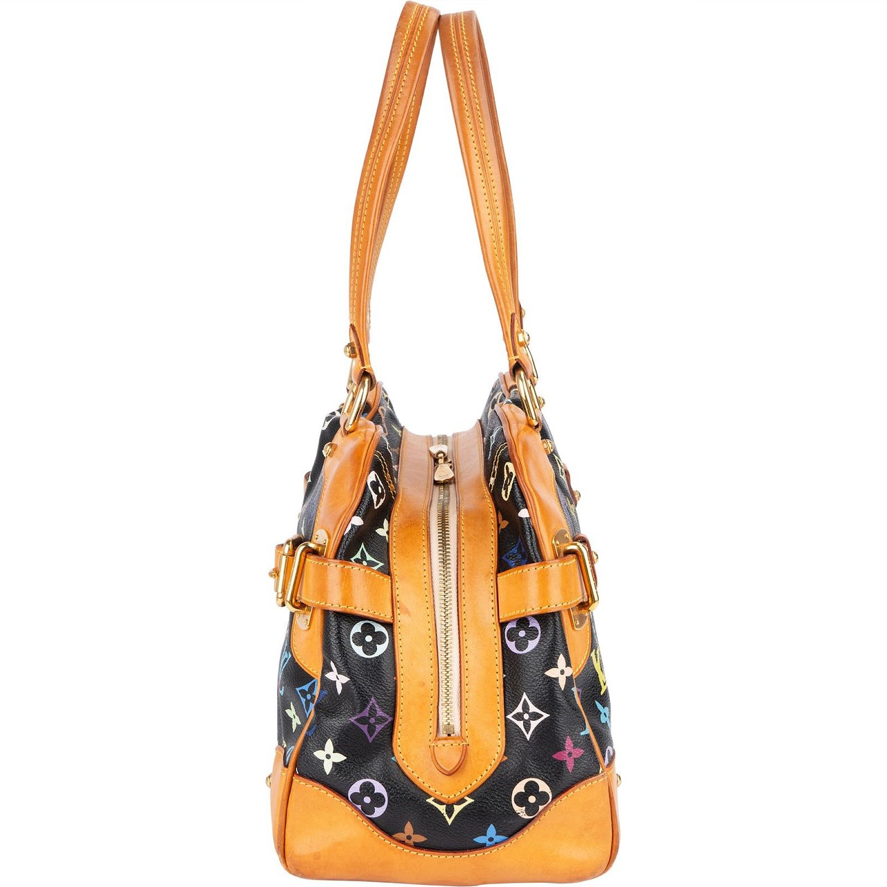 Louis Vuitton Louis Vuitton Monogram Murakami Multicolor Claudia Shoulder Bag Zwart