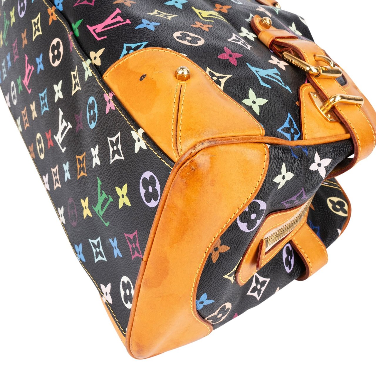 Louis Vuitton Louis Vuitton Monogram Murakami Multicolor Claudia Shoulder Bag Zwart
