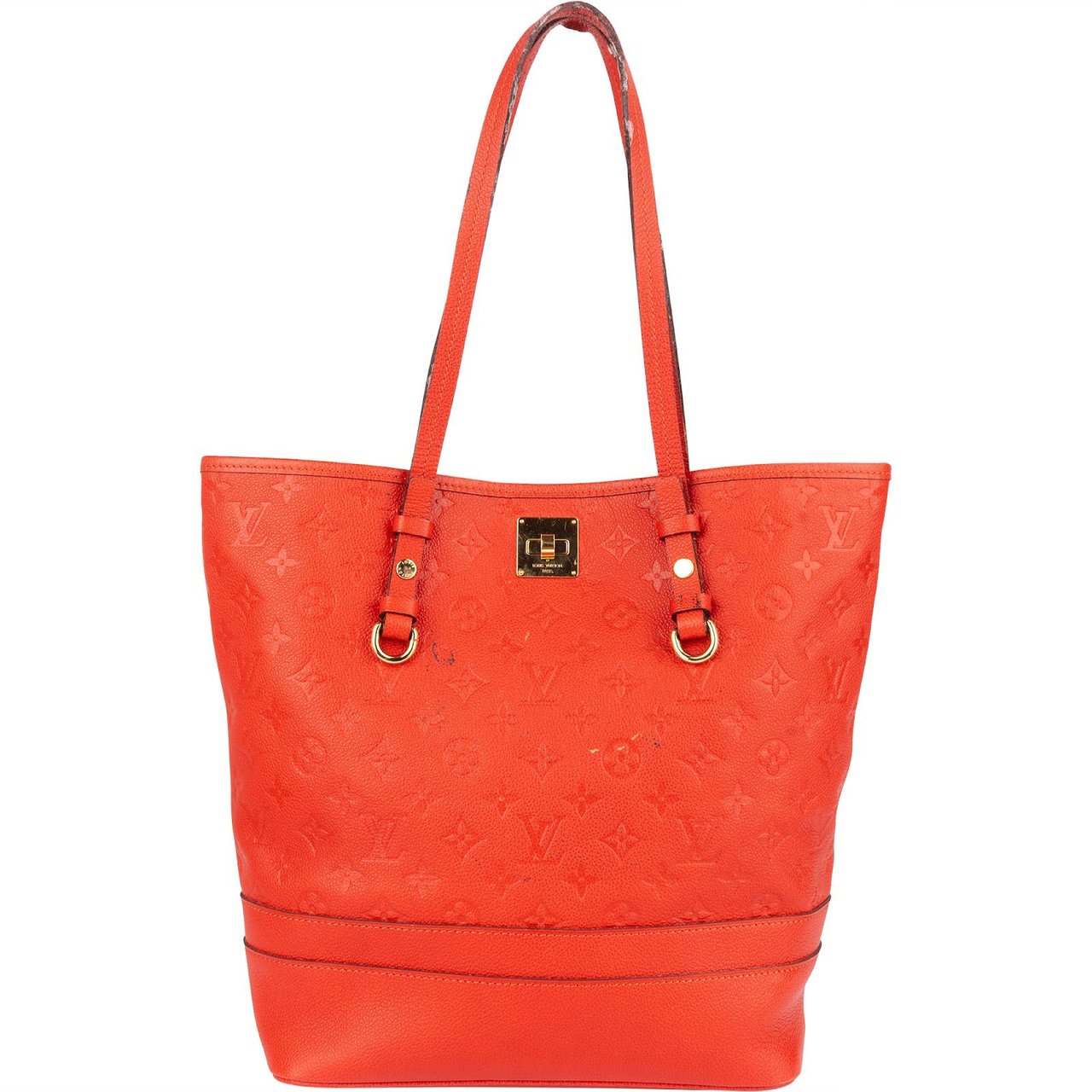 Louis Vuitton Louis Vuitton Monogram Empreinte Leather Citadine PM Shoulder Bag Oranje