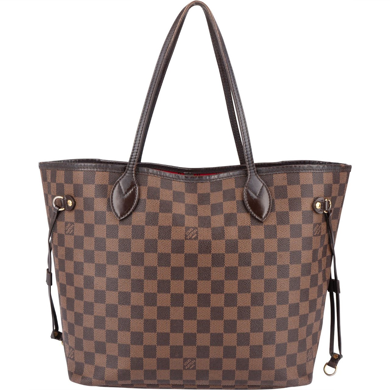 Louis Vuitton Louis Vuitton Monogram Damier Ebene Neverfull MM Shoulder Bag Bruin