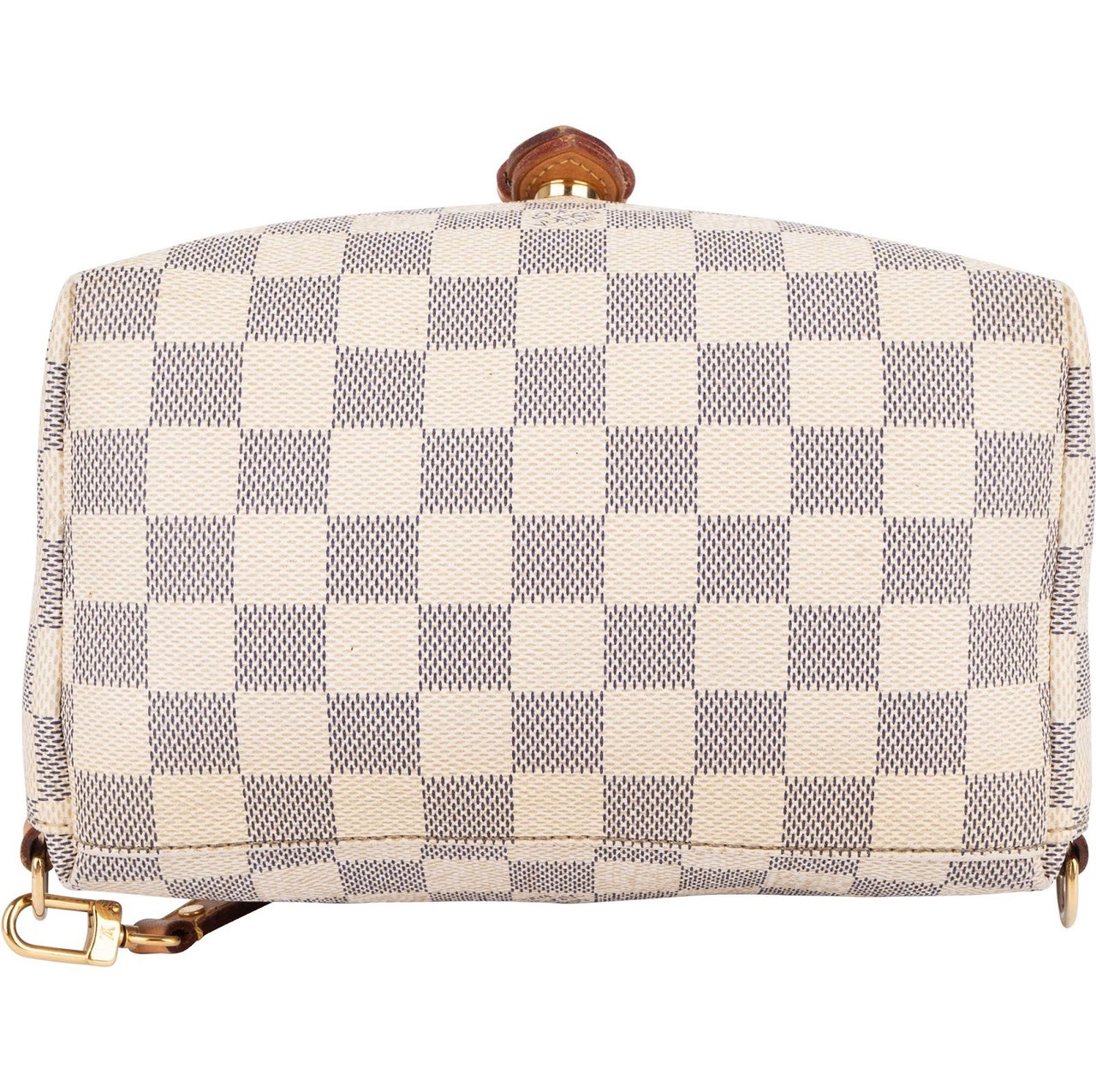 Louis Vuitton Louis Vuitton Monogram Damier Azur Canvas Sperone BB Backpack Wit