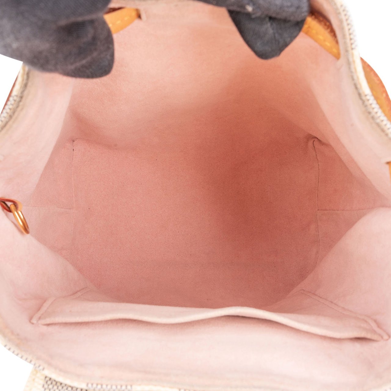 Louis Vuitton Louis Vuitton Monogram Damier Azur Canvas Sperone BB Backpack Wit