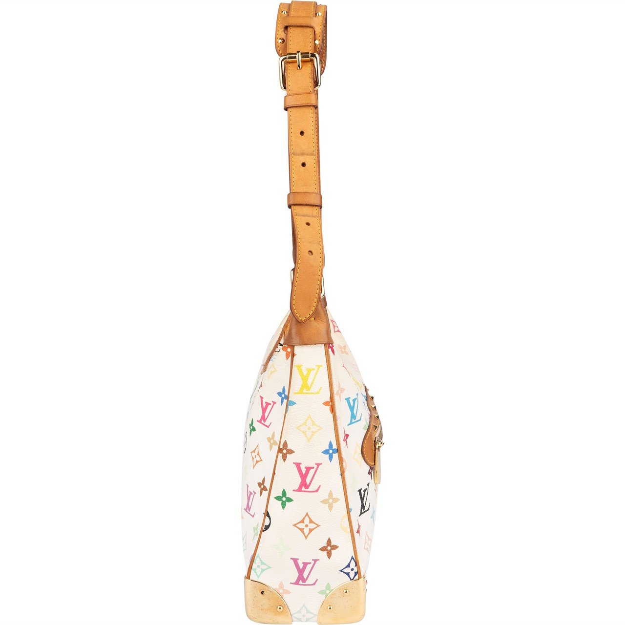 Louis Vuitton Louis Vuitton Monogram Murakami Multicolor Boulogne Crossbody Bag Wit