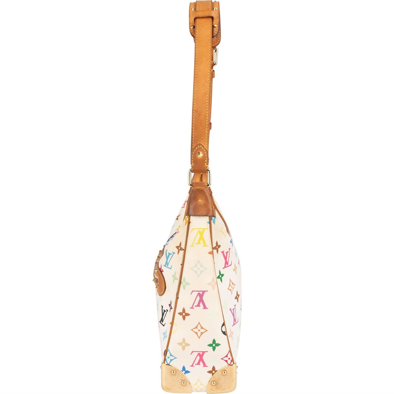 Louis Vuitton Louis Vuitton Monogram Murakami Multicolor Boulogne Crossbody Bag Wit