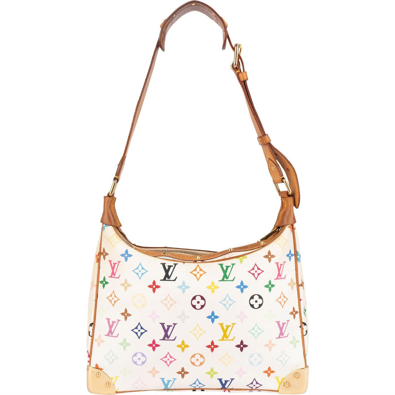 Louis Vuitton Louis Vuitton Monogram Murakami Multicolor Boulogne Crossbody Bag Wit