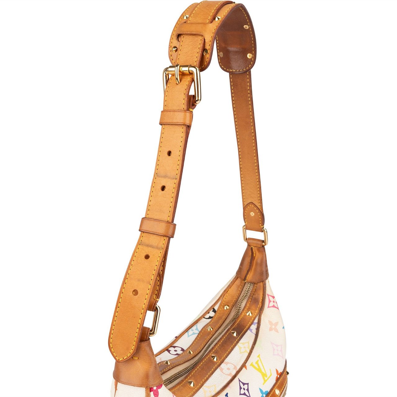 Louis Vuitton Louis Vuitton Monogram Murakami Multicolor Boulogne Crossbody Bag Wit