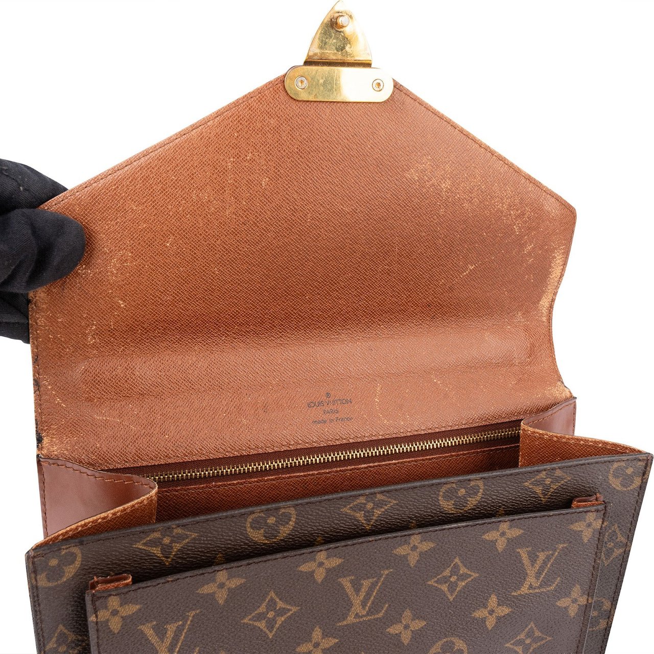 Louis Vuitton Louis Vuitton Monogram Canvas Monceau Handbag Bruin