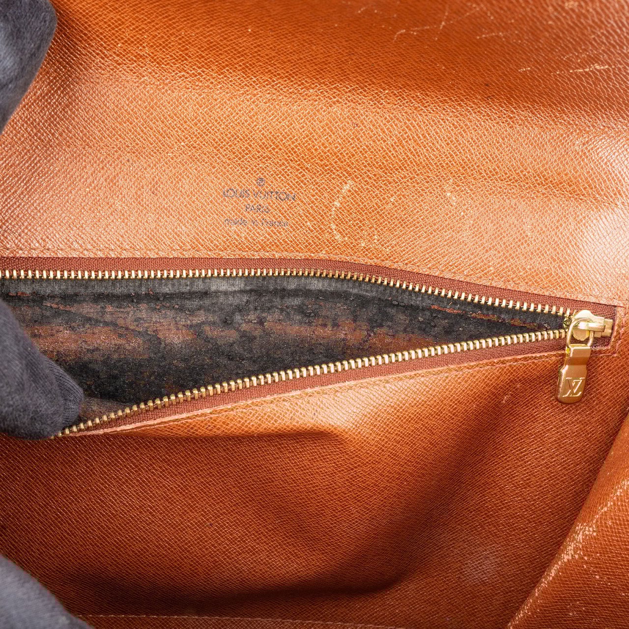 Louis Vuitton Louis Vuitton Monogram Canvas Monceau Handbag Bruin