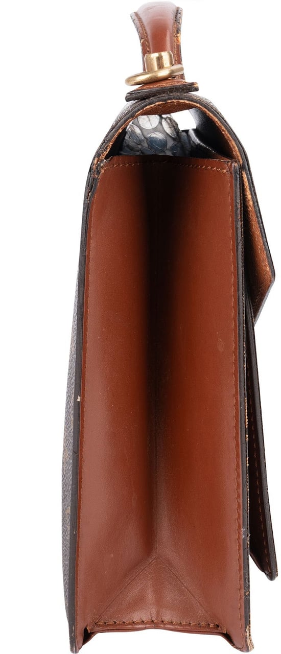 Louis Vuitton Louis Vuitton Monogram Canvas Monceau Handbag Bruin