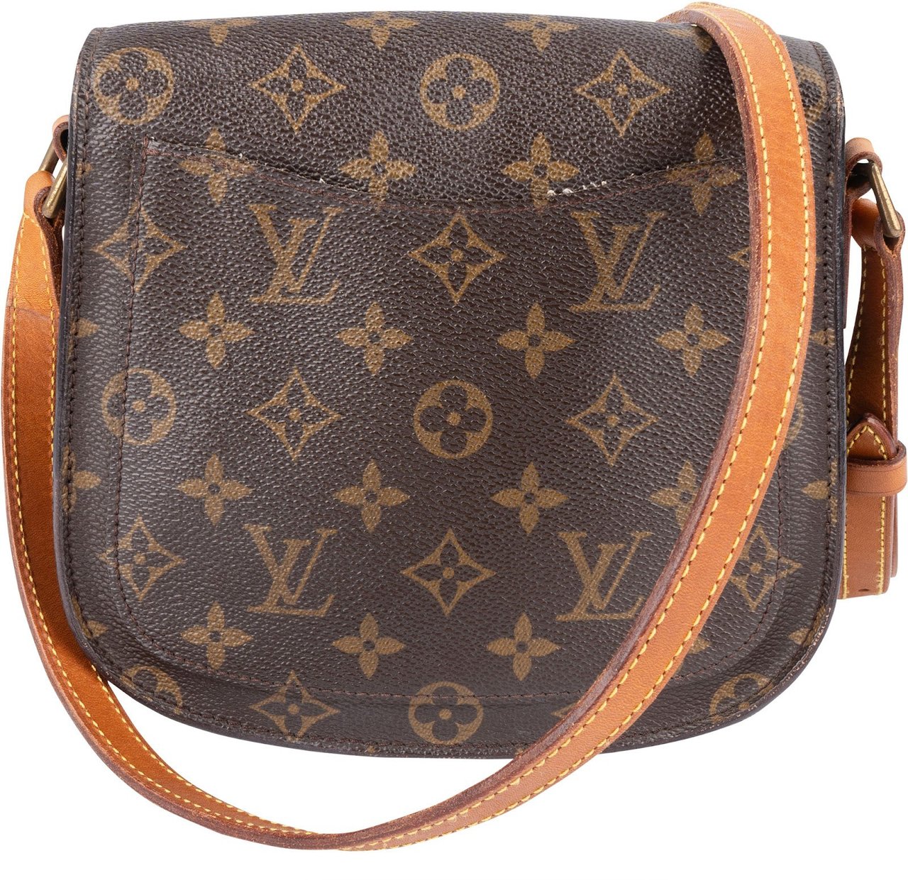 Louis Vuitton Louis Vuitton Monogram Canvas Saint Cloud PM Crossbody Bag Bruin