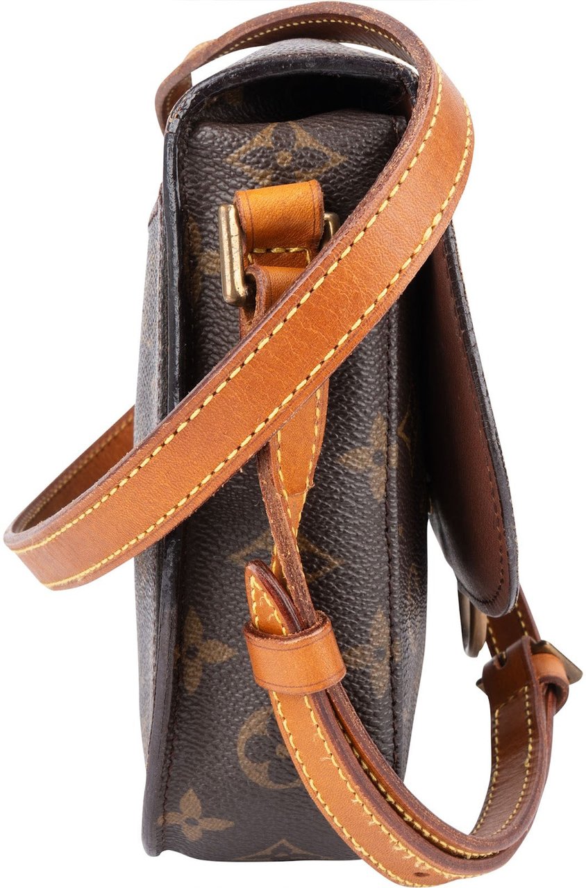 Louis Vuitton Louis Vuitton Monogram Canvas Saint Cloud PM Crossbody Bag Bruin