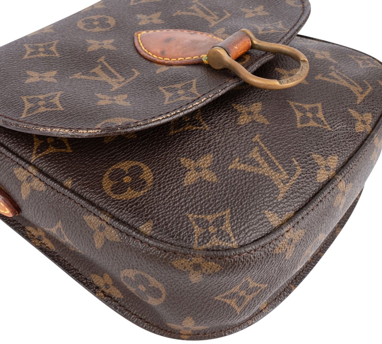 Louis Vuitton Louis Vuitton Monogram Canvas Saint Cloud PM Crossbody Bag Bruin
