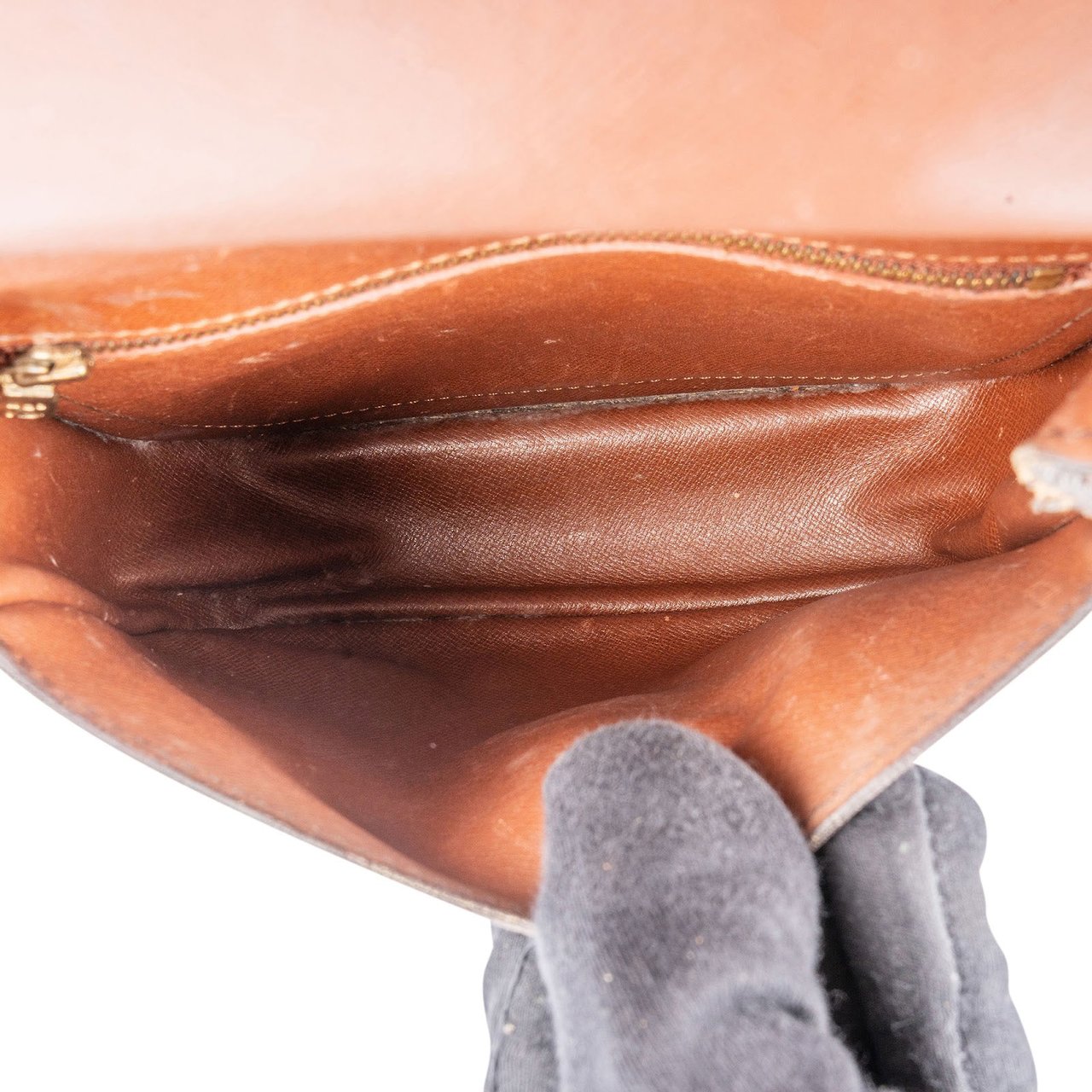 Louis Vuitton Louis Vuitton Monogram Canvas Saint Cloud PM Crossbody Bag Bruin