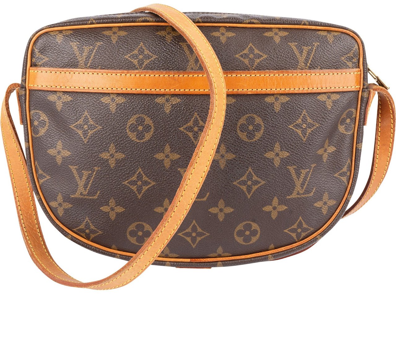 Louis Vuitton Louis Vuitton Monogram Canvas Jeune Fille MM Crossbody Bag Bruin
