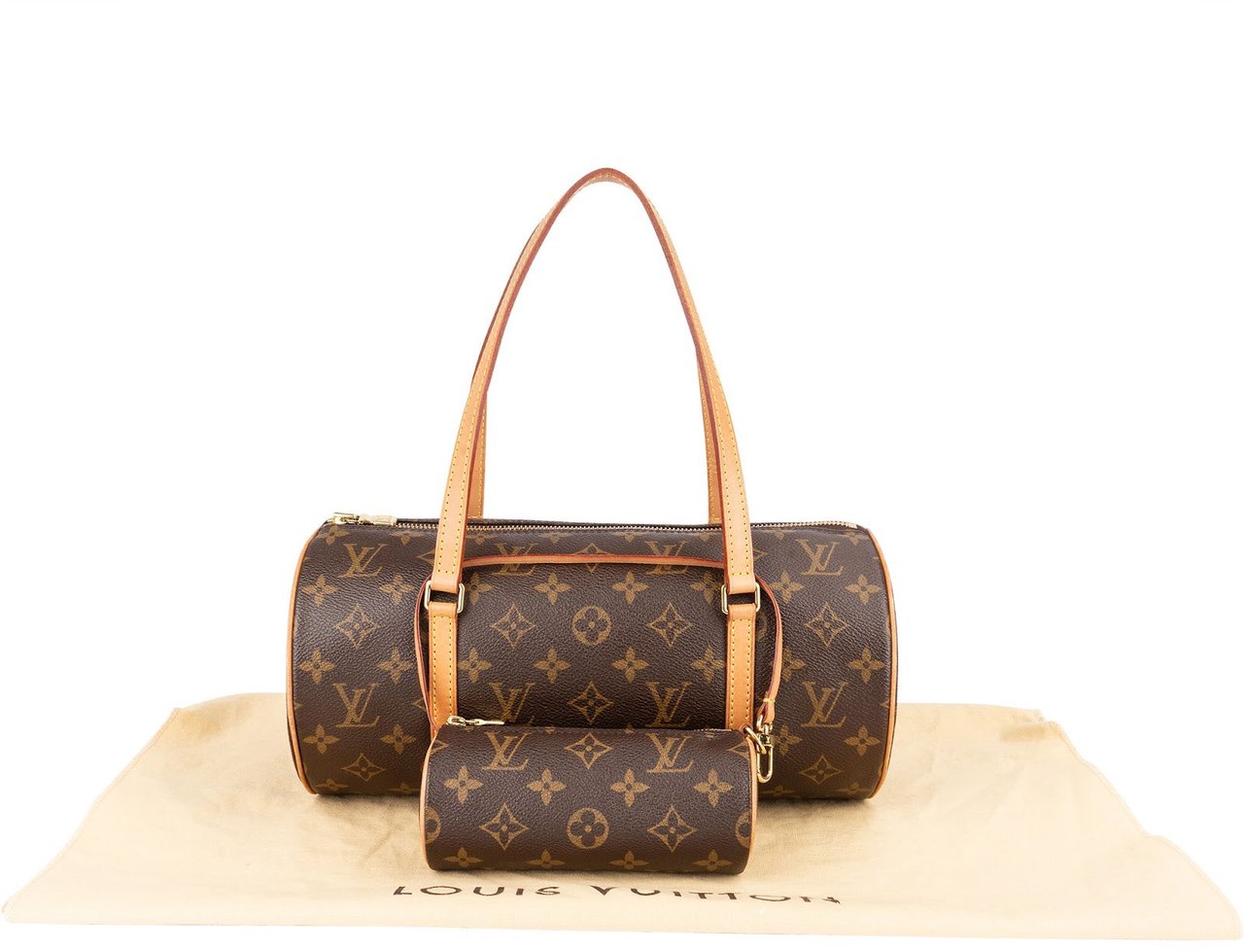 Louis Vuitton Louis Vuitton Monogram Canvas Papillon Set Handbag Bruin