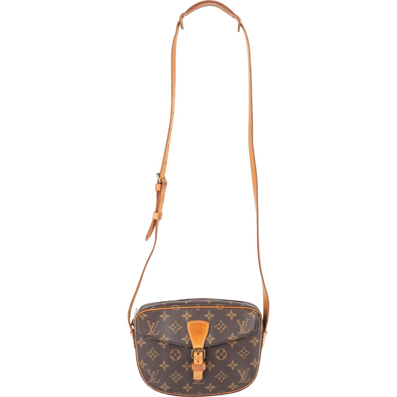 Louis Vuitton Louis Vuitton Monogram Canvas Jeune Fille PM Crossbody Bag Bruin