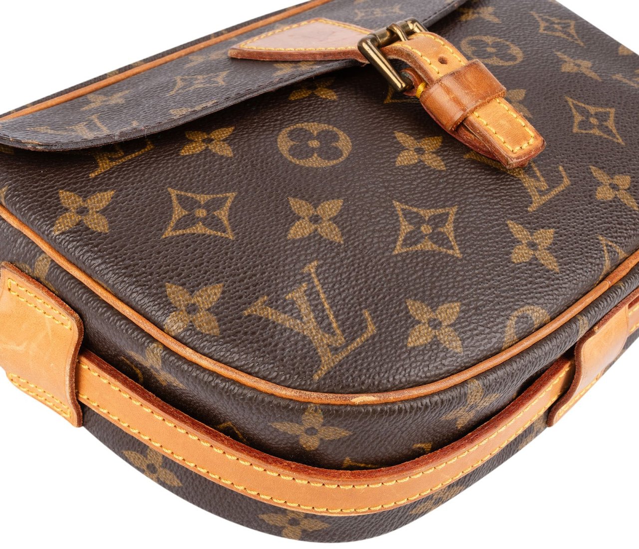 Louis Vuitton Louis Vuitton Monogram Canvas Jeune Fille PM Crossbody Bag Bruin