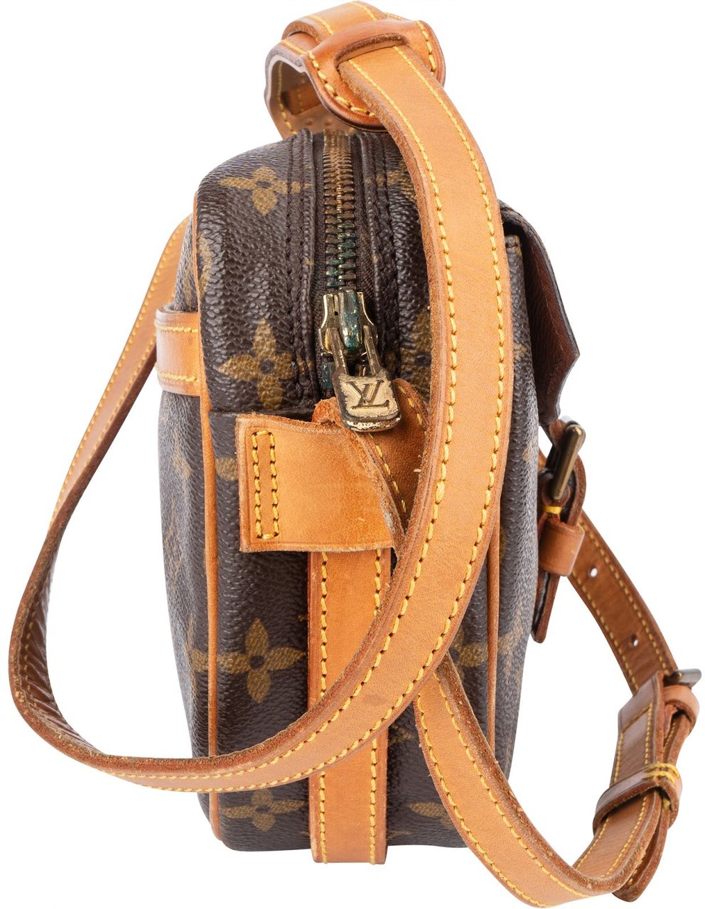 Louis Vuitton Louis Vuitton Monogram Canvas Jeune Fille PM Crossbody Bag Bruin