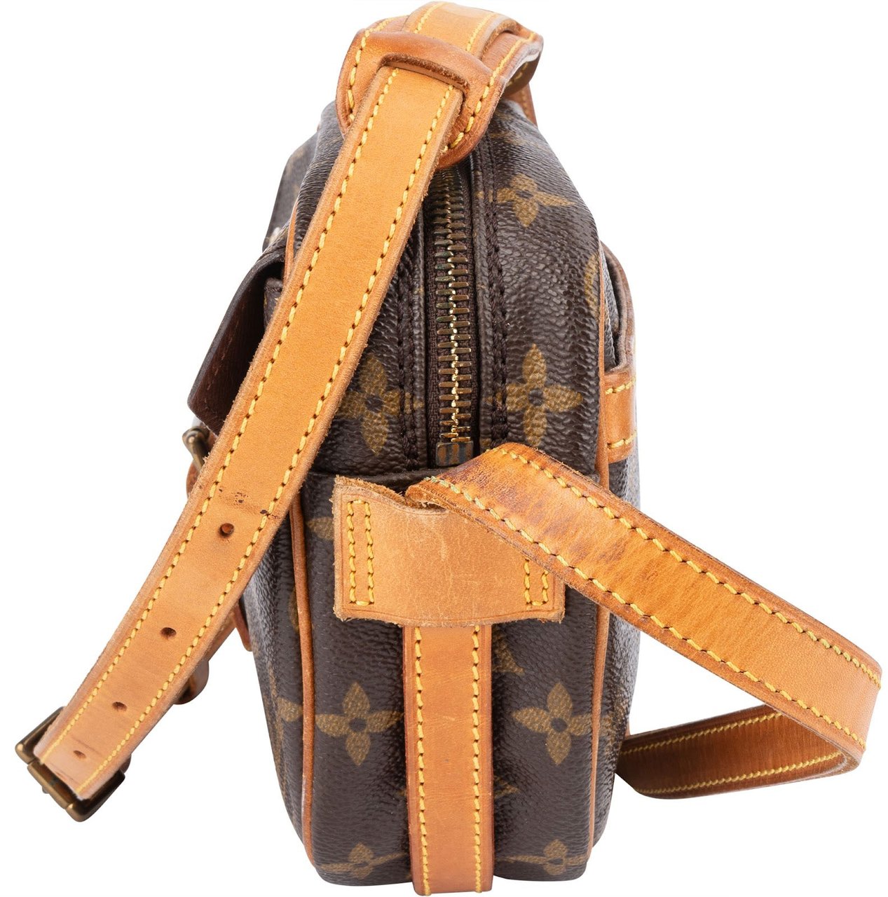 Louis Vuitton Louis Vuitton Monogram Canvas Jeune Fille PM Crossbody Bag Bruin