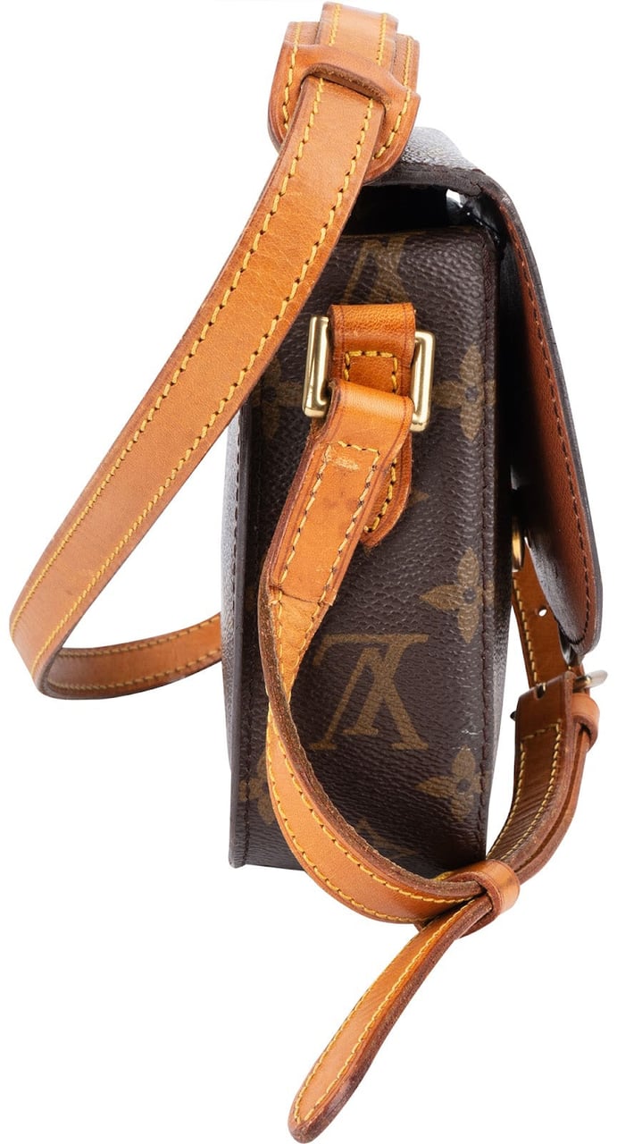 Louis Vuitton Louis Vuitton Monogram Canvas Saint Cloud PM Crossbody Bag Bruin