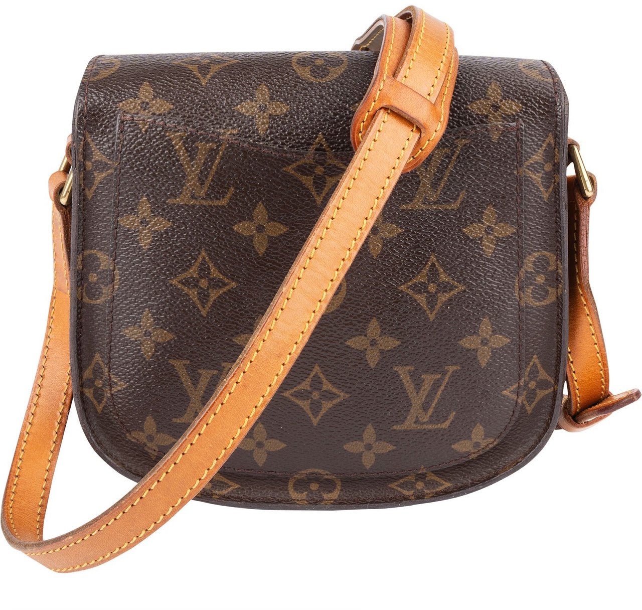 Louis Vuitton Louis Vuitton Monogram Canvas Saint Cloud PM Crossbody Bag Bruin