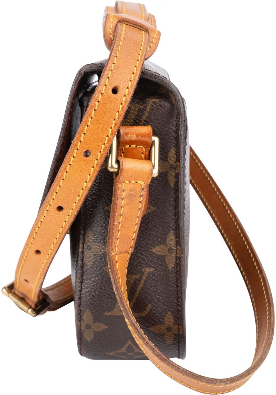 Louis Vuitton Louis Vuitton Monogram Canvas Saint Cloud PM Crossbody Bag Bruin