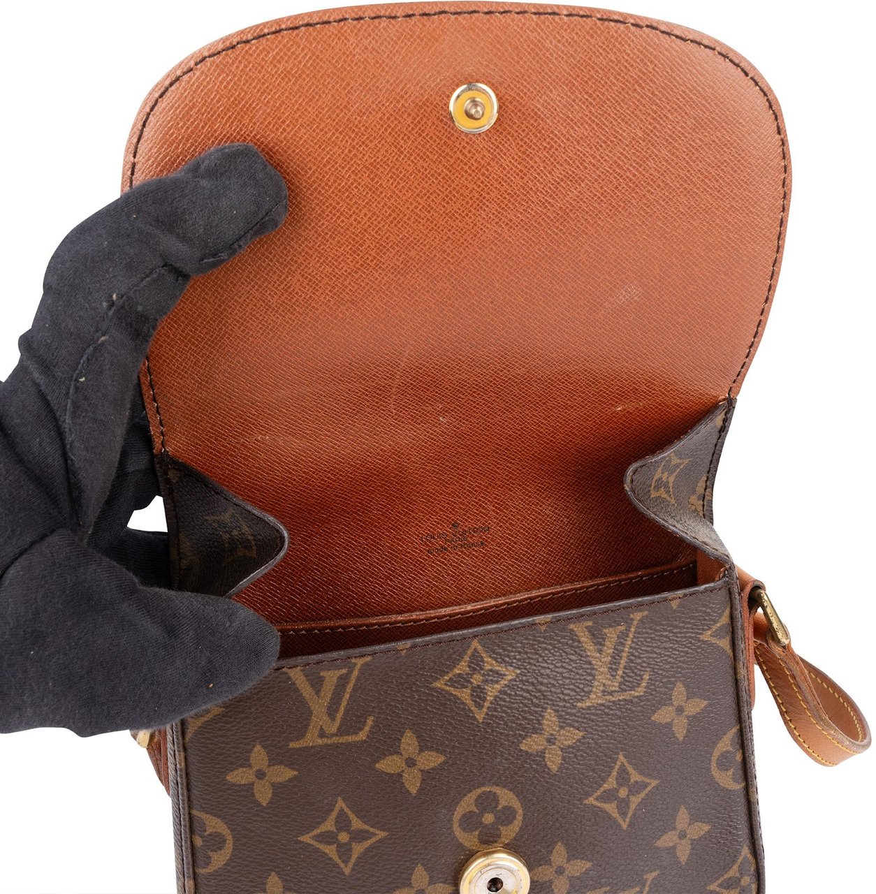 Louis Vuitton Louis Vuitton Monogram Canvas Saint Cloud PM Crossbody Bag Bruin