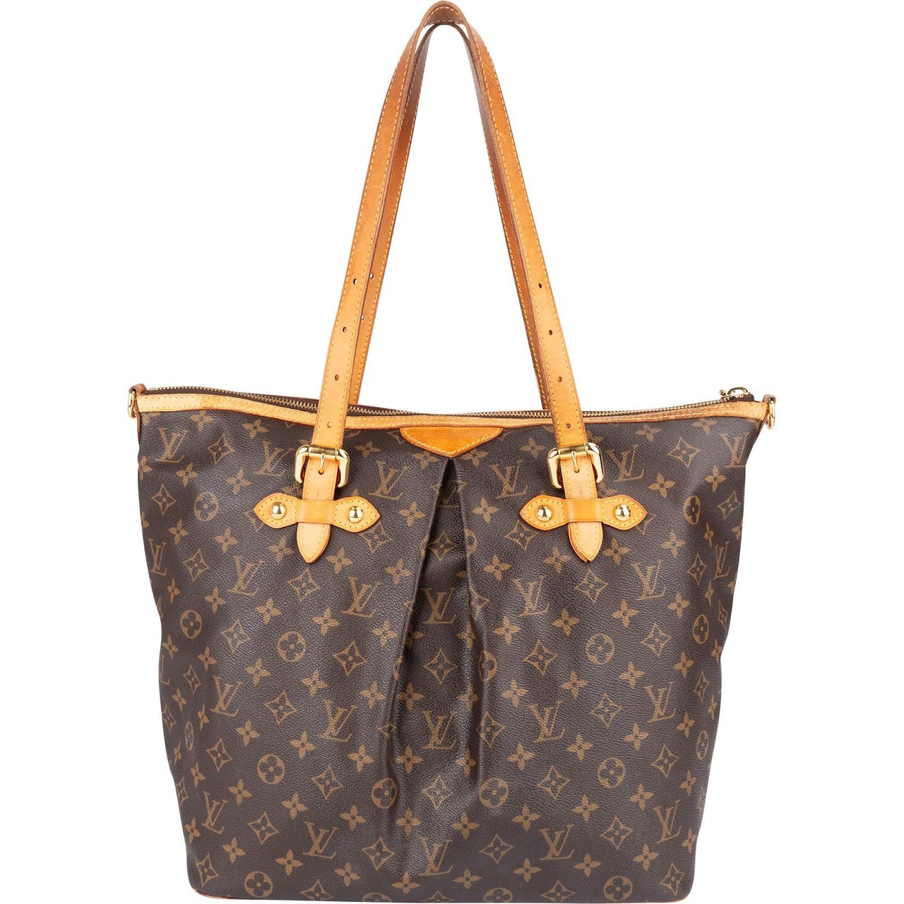 Louis Vuitton Louis Vuitton Monogram Canvas Palermo GM Shoulder Bag Bruin