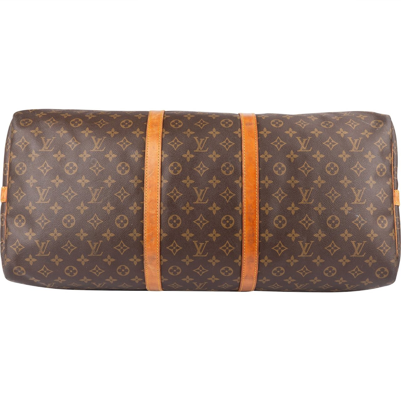 Louis Vuitton Louis Vuitton Monogram Canvas Keepall 60 Bandoulière Travel Bag Bruin