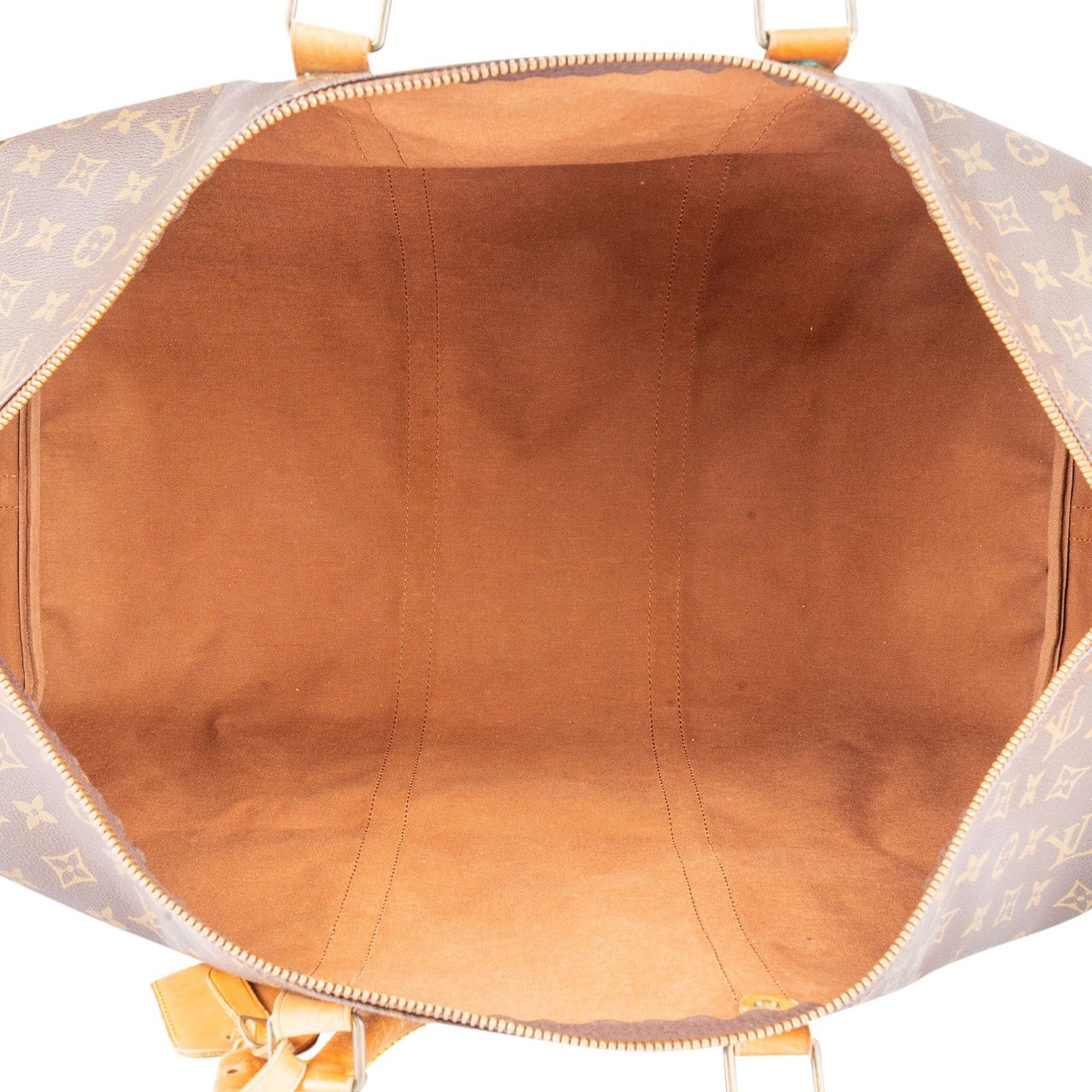 Louis Vuitton Louis Vuitton Monogram Canvas Keepall 60 Bandoulière Travel Bag Bruin