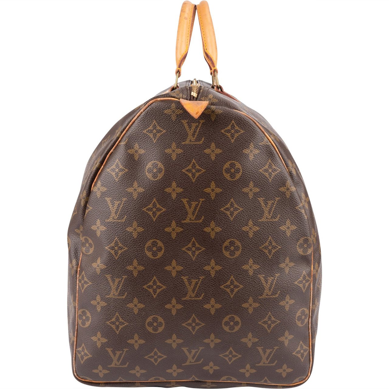 Louis Vuitton Louis Vuitton Monogram Canvas Keepall 60 Travel Bag Bruin