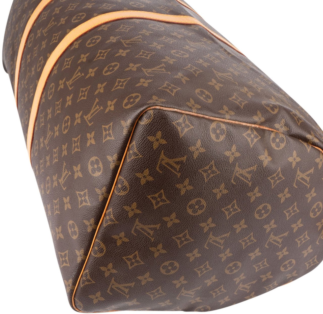 Louis Vuitton Louis Vuitton Monogram Canvas Keepall 60 Travel Bag Bruin
