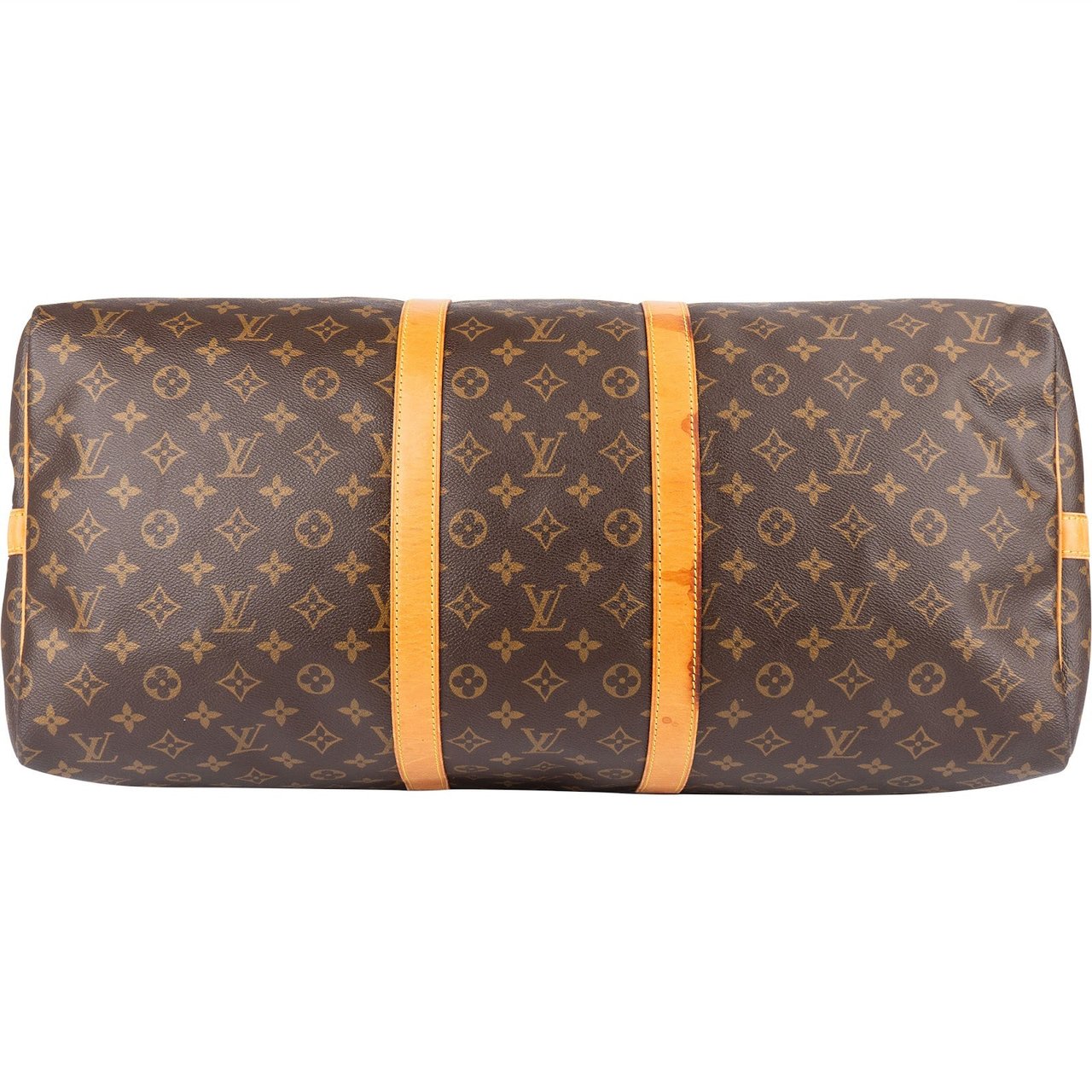 Louis Vuitton Louis Vuitton Monogram Canvas Keepall 55 Bandoulière Travel Bag Bruin