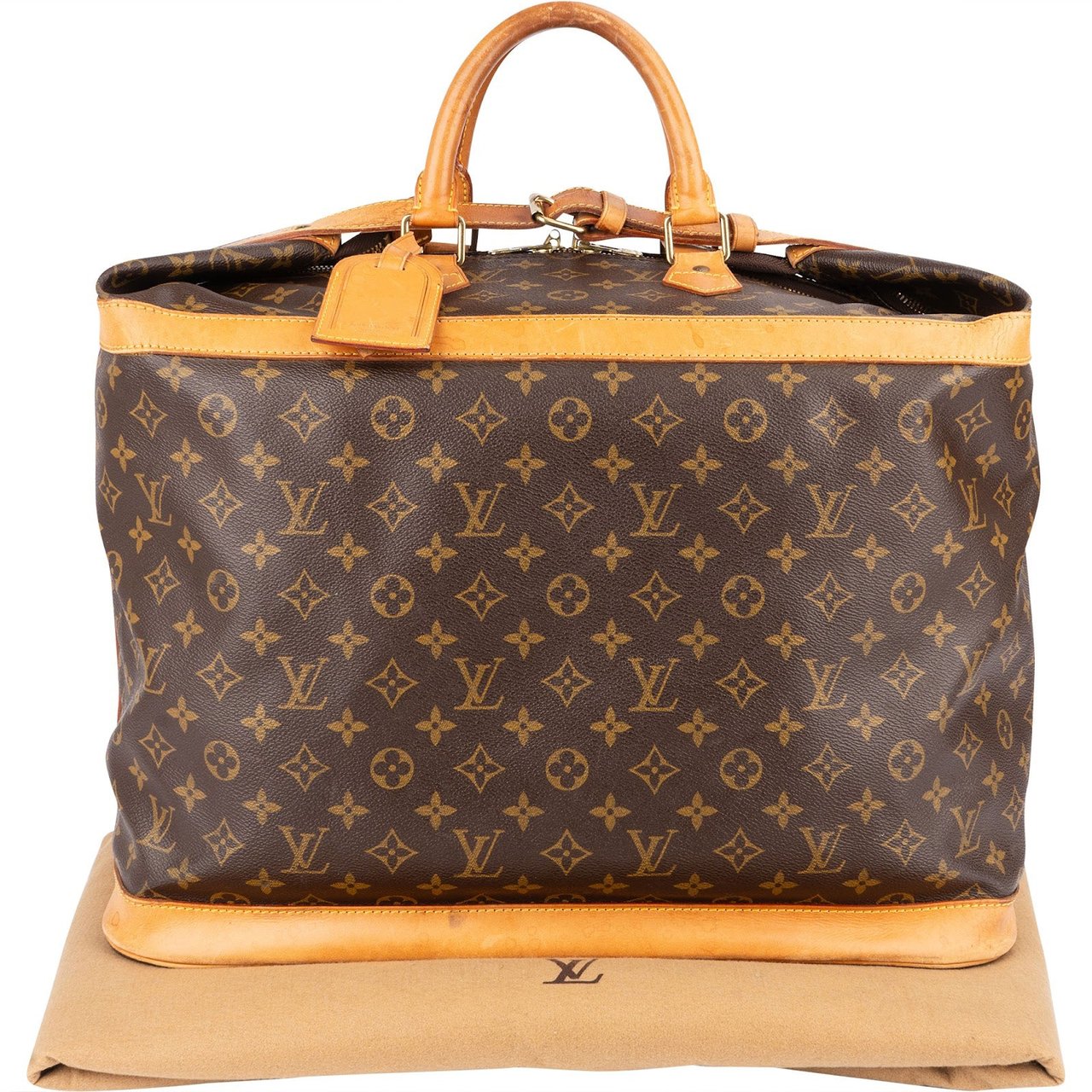 Louis Vuitton Louis Vuitton Monogram Canvas  Louis Vuitton Cruiser 45 Travel Bag Bruin