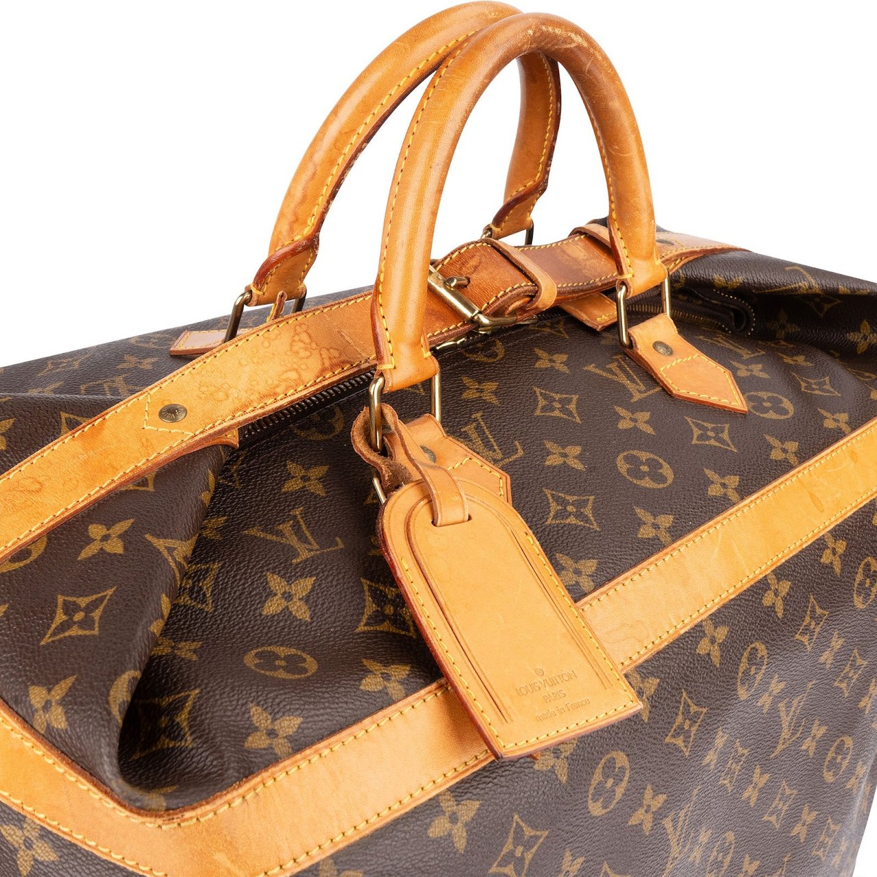 Louis Vuitton Louis Vuitton Monogram Canvas  Louis Vuitton Cruiser 45 Travel Bag Bruin