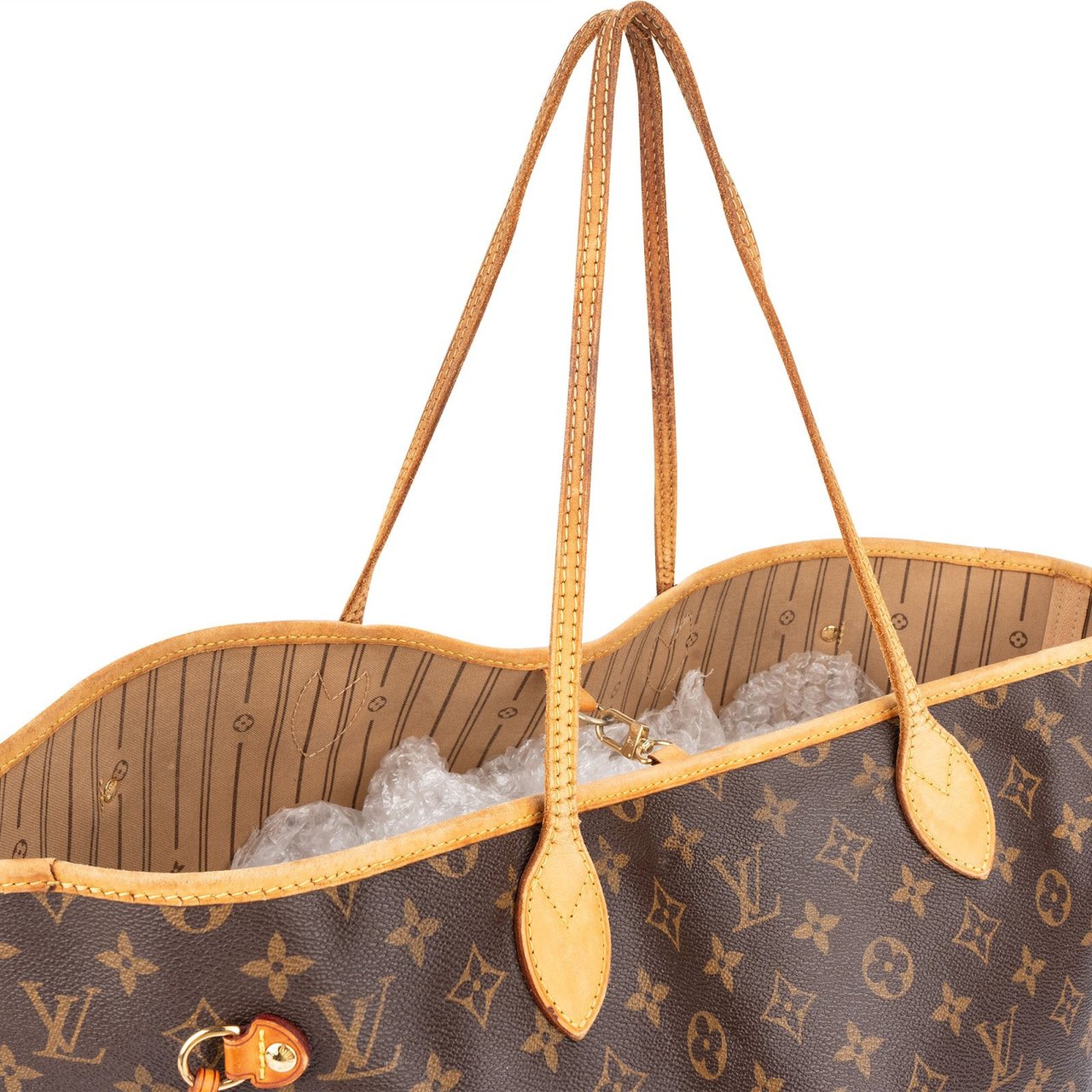 Louis Vuitton Louis Vuitton Monogram Canvas Neverfull GM Shoulder Bag Bruin