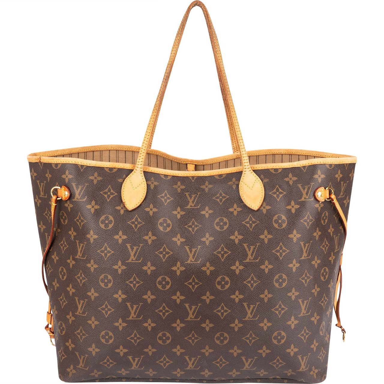 Louis Vuitton Louis Vuitton Monogram Canvas Neverfull GM Shoulder Bag Bruin