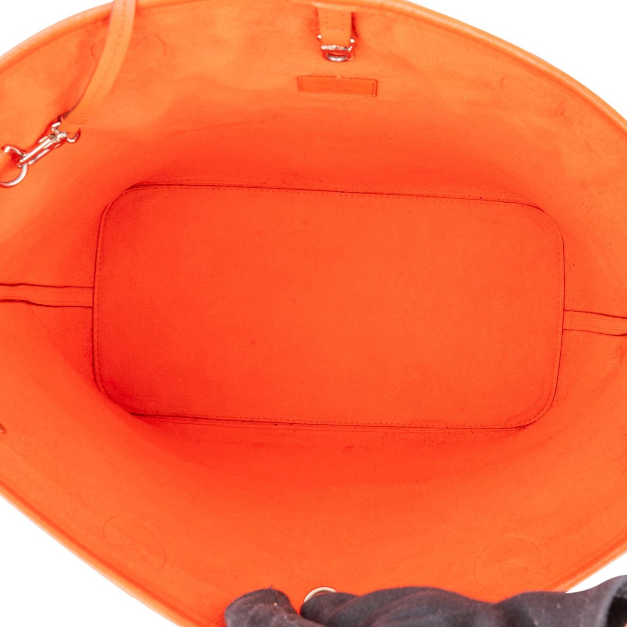 Louis Vuitton Orange Epi Leather Neverfull MM Shoulder Bag Oranje